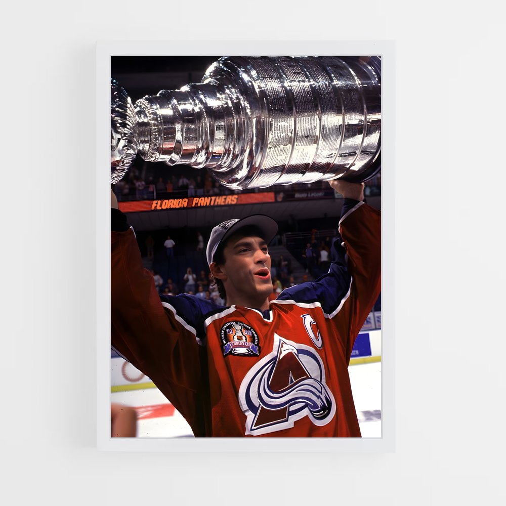 Poster Le Héros du Hockey – affiche Hockey sur glace (vue 3)